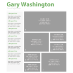 Gary's Green Professional Resume - Washington D.C. Portfolio
