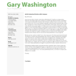 Gary's Green Professional Resume - Bethesda, MD.