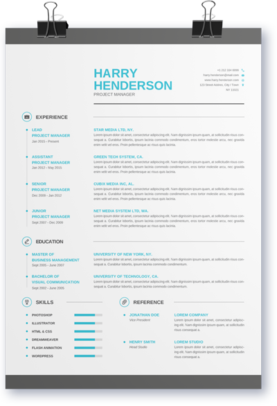 Harry's Resume Example - Frederick, MD.