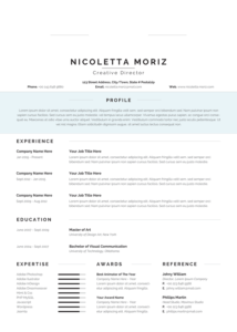 Nicoletta's Resume - Washington D.C. - Arlington, VA.