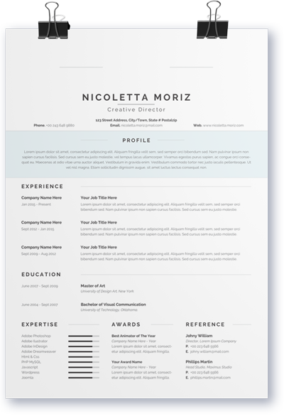 Nicoletta's Resume - Washington D.C. - Arlington, VA.
